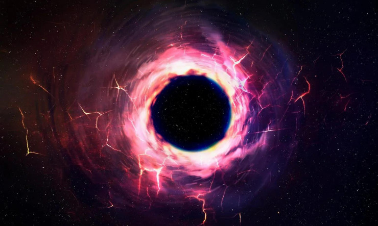 Leo I* là một lỗ đen siêu khối - Ảnh đồ họa từ SCITECH DAILY
