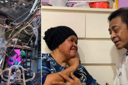 Bạn trẻ - Cuộc sống - Người đàn ông bất chấp nguy hiểm xông vào căn hộ đang cháy để cứu vợ