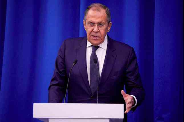 Ngoại trưởng Nga Sergei Lavrov