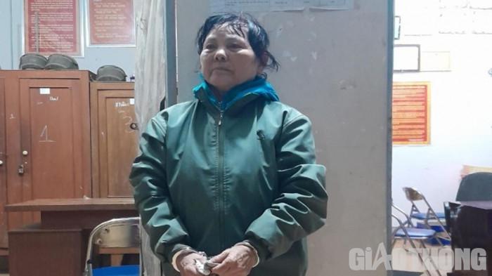 Phạm nhân Nguyễn Thị Nhì bị bắt giữ sau 38 năm trốn lệnh truy nã. Ảnh: CA