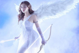 Thời trang - "Quỳnh Búp Bê", Huyền Baby quấn vải "màn sương" đẹp như nữ thần vườn địa đàng