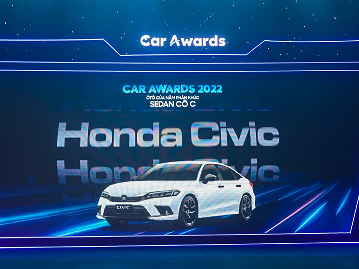 Bộ đôi xe Honda đạt giải thưởng ô tô của năm 2022 - 2