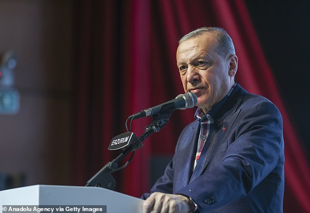 Tổng thống Thổ Nhĩ Kỳ Recep Tayyip Erdogan.