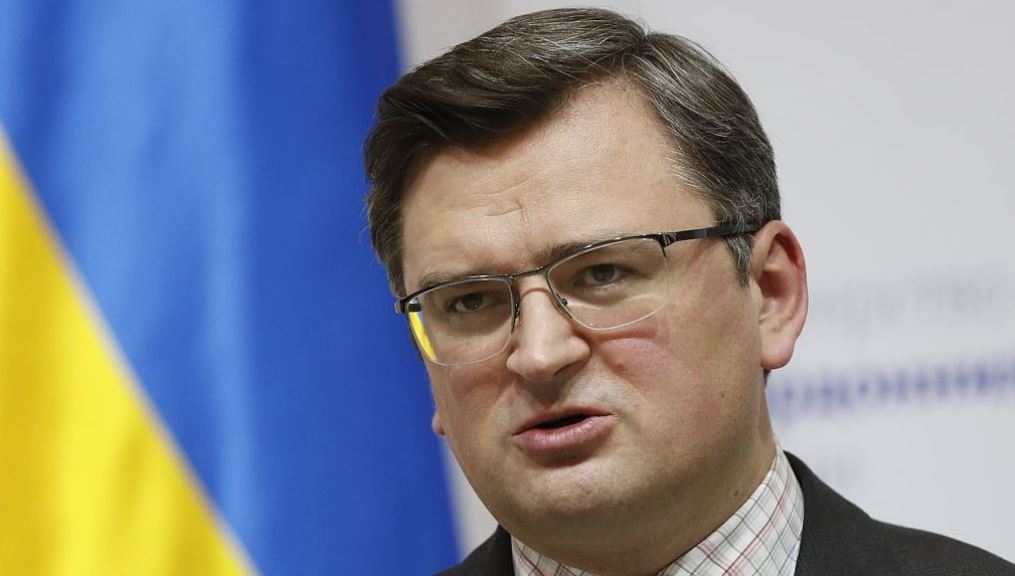 Ngoại trưởng Ukraine Dmitry Kuleba đề xuất tổ chức một hội nghị thượng đỉnh hòa bình vào năm 2023. Ảnh: CGTN