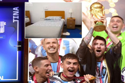Bóng đá - Phòng ngủ Messi ở World Cup biến thành bảo tàng, "El Pulga" bị fan vây kín
