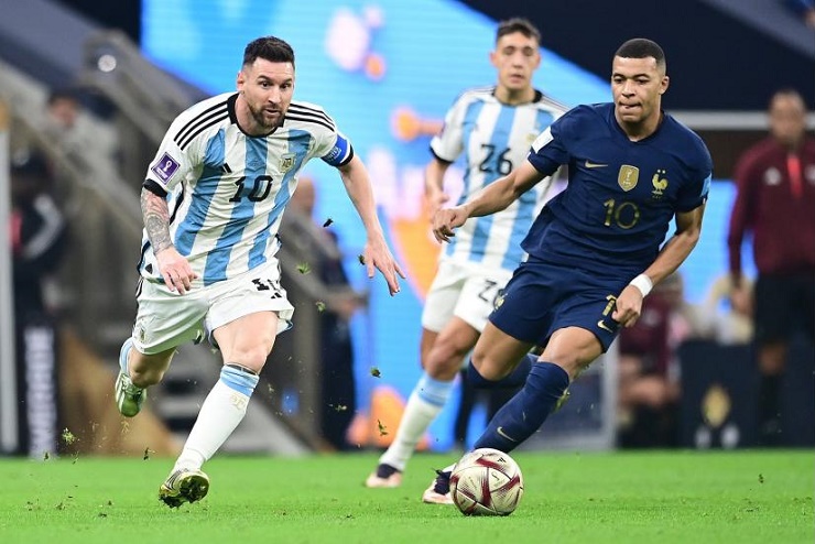 Messi và Mbappe vừa đối đầu nhau trong trận chung kết World Cup 2022