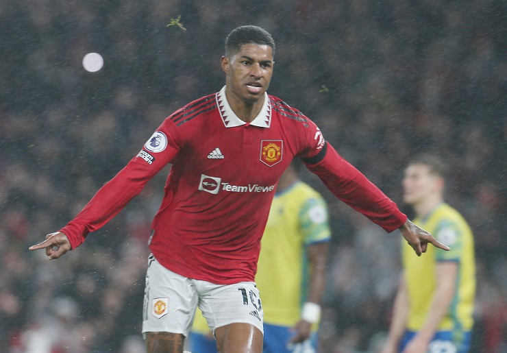 Rashford ghi bàn cho MU trong 5 trận liên tiếp tại Old Trafford