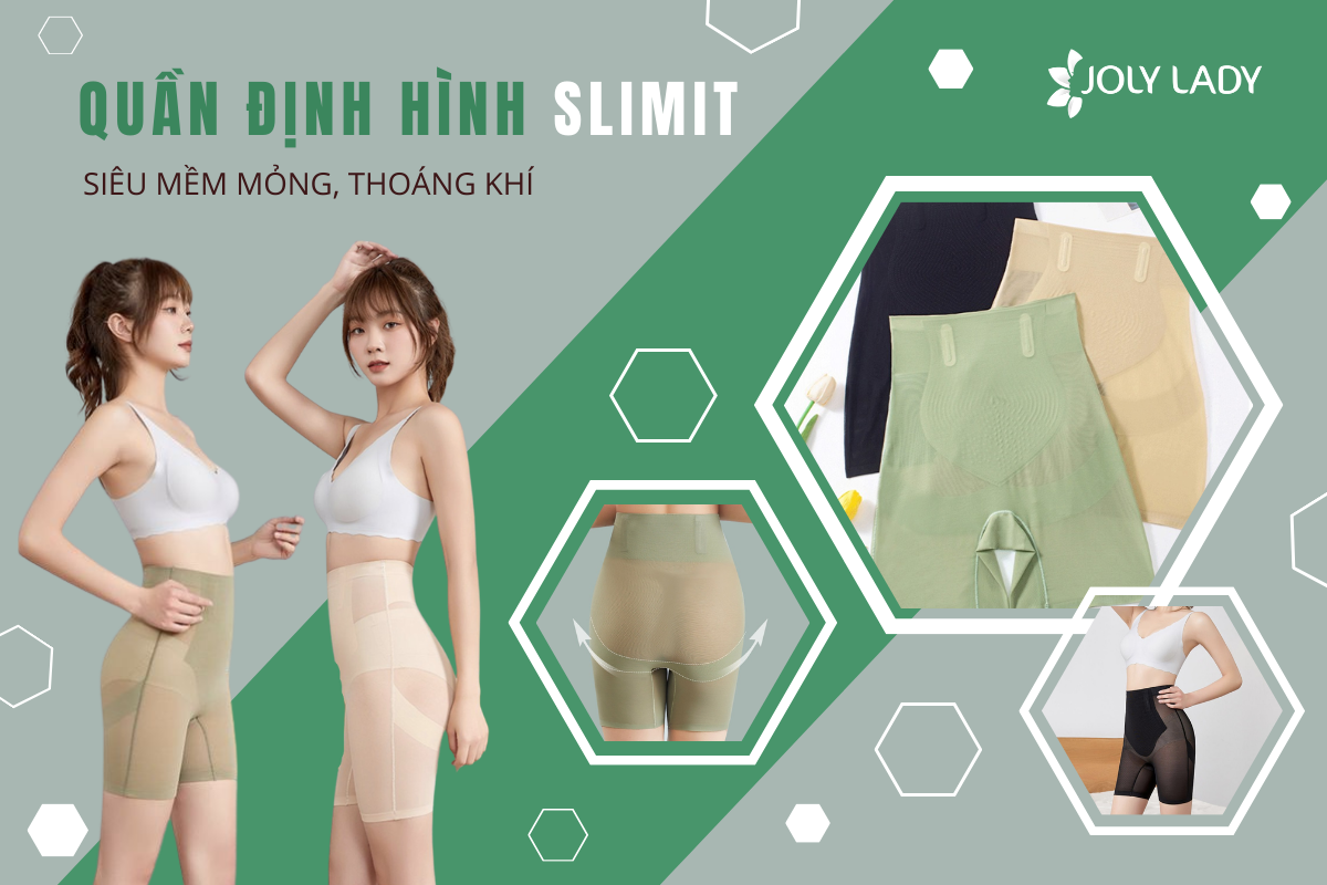 Quần định hình tàng hình slimfit - Joly Lady
