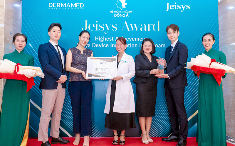 Hệ thống thẩm mỹ Đông Á vinh dự nhận giải thưởng JEISYS AWARD 2022 - 1