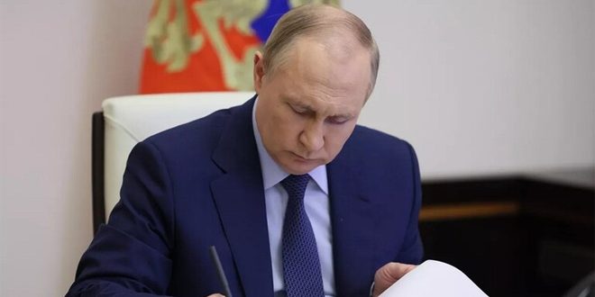 Tổng thống Nga Vladimir Putin đã ký sắc lệnh đáp trả phương Tây vào ngày 27/12.