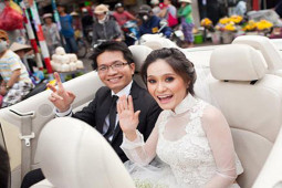 Đời sống Showbiz - Cô gái bán mỹ phẩm đám cưới "khủng" ngang ngửa Tăng Thanh Hà, xây nhà 400 tỷ gây choáng