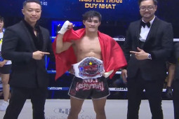 Thể thao - “Độc cô cầu bại” Duy Nhất tung tuyệt kỹ, thắng võ sĩ Thái Lan tinh quái