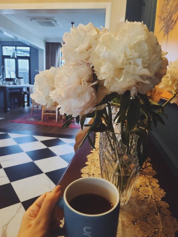 Những góc đẹp trong nhà giúp người đẹp có
nhiều phút giây thư giãn.