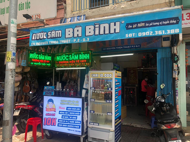 Hợp tác với nền tảng GoFood của Gojek góp phần giúp Nước Sâm Bà Bình phát triển nhanh chóng.