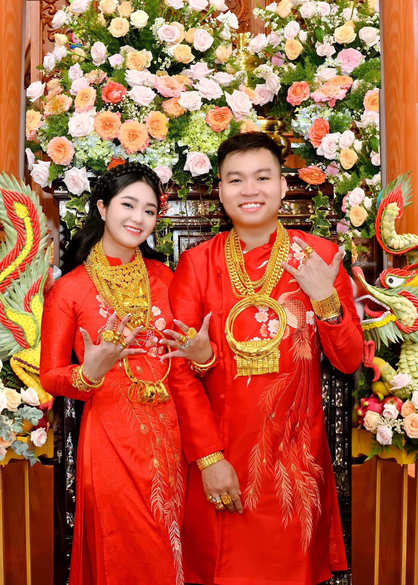 Nhiều đám cưới tại Việt Nam gây chú ý với số của&nbsp;hồi môn lớn