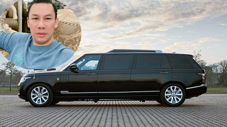 Đại gia Đức Huy – chồng cũ Lệ Quyên – tậu chiếc Klassen Range Rover phiên bản Limo có giá hơn 19 tỷ đồng.
