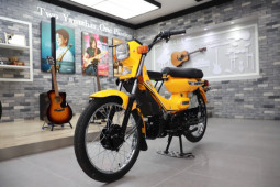 Lộ ảnh huyền thoại Yamaha Belle, nếu hồi sinh Honda Cub có sợ?