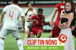 Việt Nam hòa Singapore AFF Cup: E ngại khả năng hụt ngôi đầu, gặp Thái Lan bán kết (Clip Tin nóng bóng đá 24H)
