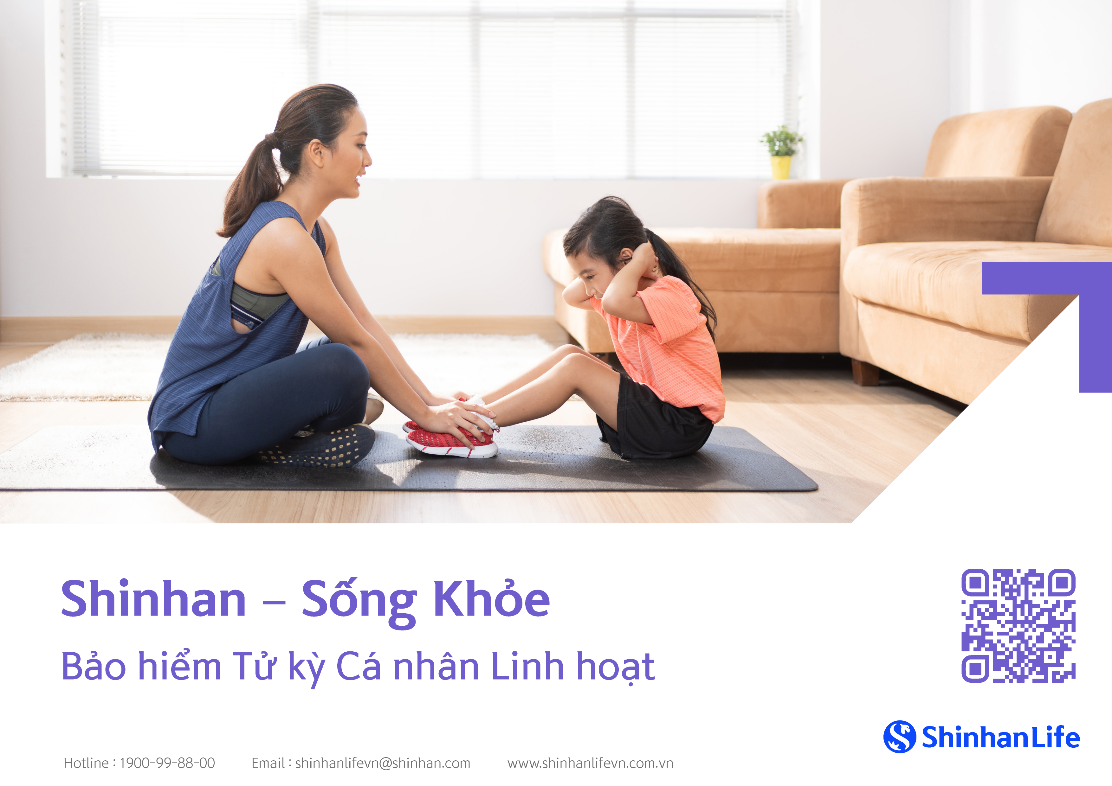 Sản phẩm "Shinhan – Sống Khỏe” là sản phẩm bảo hiểm tử kỳ cá nhân linh hoạt dành cho mọi khách hàng từ 30 ngày tuổi đến 60 tuổi