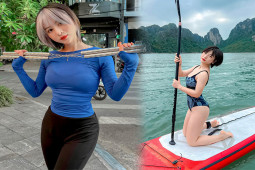 Bạn trẻ - Cuộc sống - Hình ảnh khác lạ của "hot girl múa côn" HOT nhất tuần qua