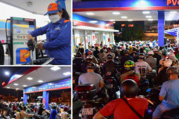 Thị trường - Tiêu dùng - Giá xăng năm 2022 biến động như tàu lượn: Một năm “toát mồ hôi hột” của người mua