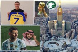 Bóng đá - Ronaldo cập bến "đại gia" Ả Rập, bắt tay Messi vì siêu dự án World Cup 2030?