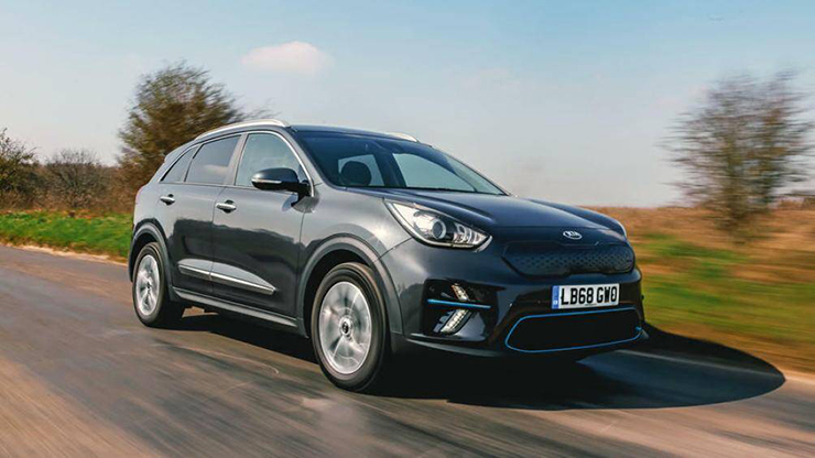 3. Kia e-Niro: 407 km
