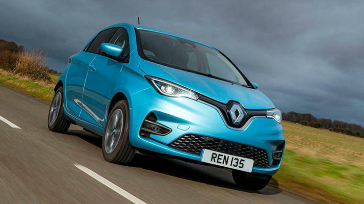 9. Renault Zoe R135: 309 km
