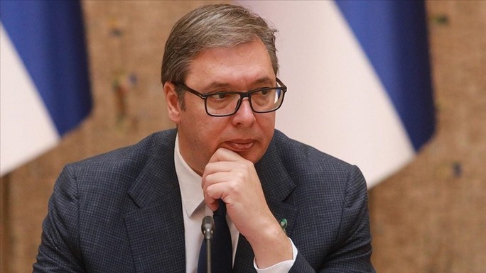 Tổng thống Serbia Aleksandar Vučić. Ảnh: Anadolu