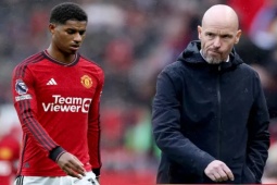 Bóng đá - MU khởi đầu tệ nhất 34 năm, nội bộ "dậy sóng" vì Rashford