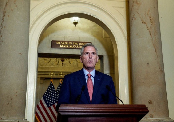 Chủ tịch Hạ viện Mỹ Kevin McCarthy. Ảnh: REUTERS