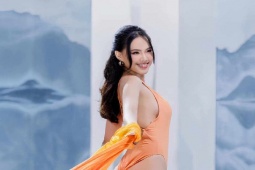 Làm đẹp - Mỹ nữ gây chú ý vì chân thẳng như thước kẻ, số đo đẹp nhất nhì Miss Earth Vietnam