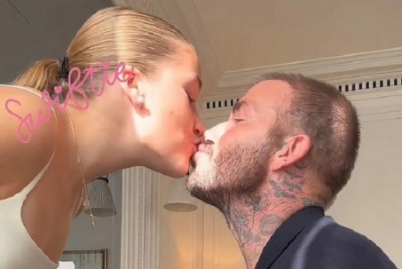 David Beckham có đáng bị lên án khi hôn môi con gái tuổi dậy thì?