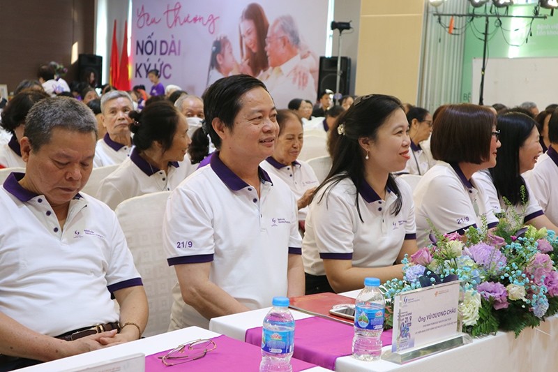 Chương trình "Hưởng ứng ngày bệnh Alzheimer thế giới" được tổ chức bởi Bệnh viện Lão khoa Trung ương và Hội Lão khoa Việt Nam