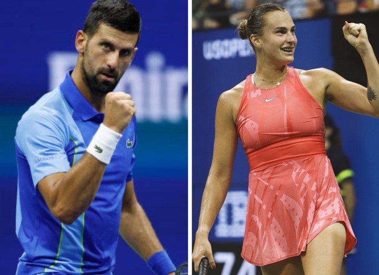 Djokovic và Sabalenka vững vàng ngôi đầu bảng xếp hạng