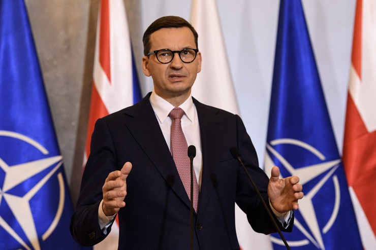 Thủ tướng Ba Lan&nbsp;Mateusz Morawiecki.