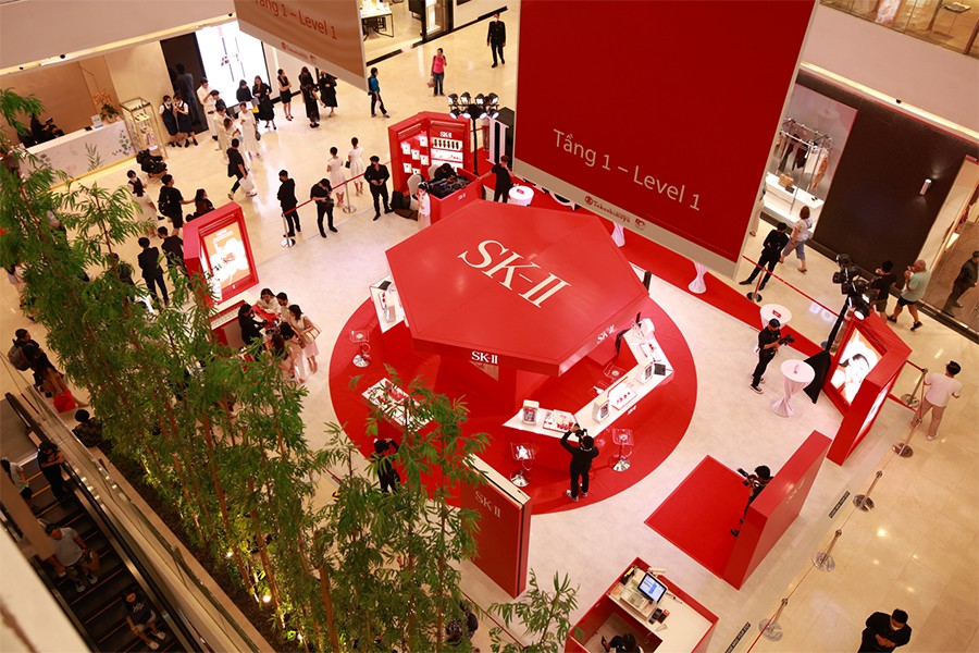 Cửa hàng đầu tiên của SK-II tại Việt Nam chính thức khai trương
