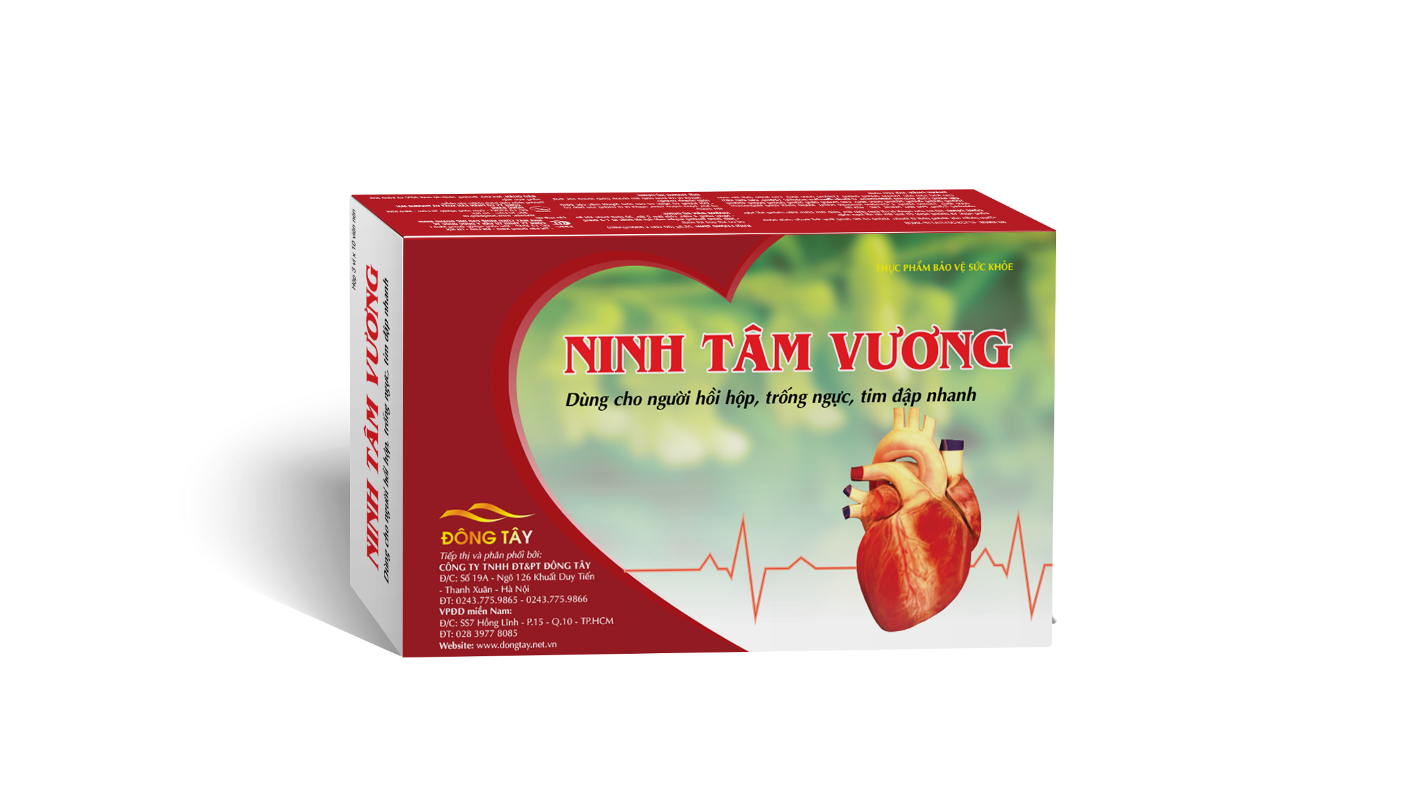 Ninh Tâm vương - Giải pháp từ thảo dược giúp hỗ trợ&nbsp;giảm tim đập nhanh an toàn, hiệu quả