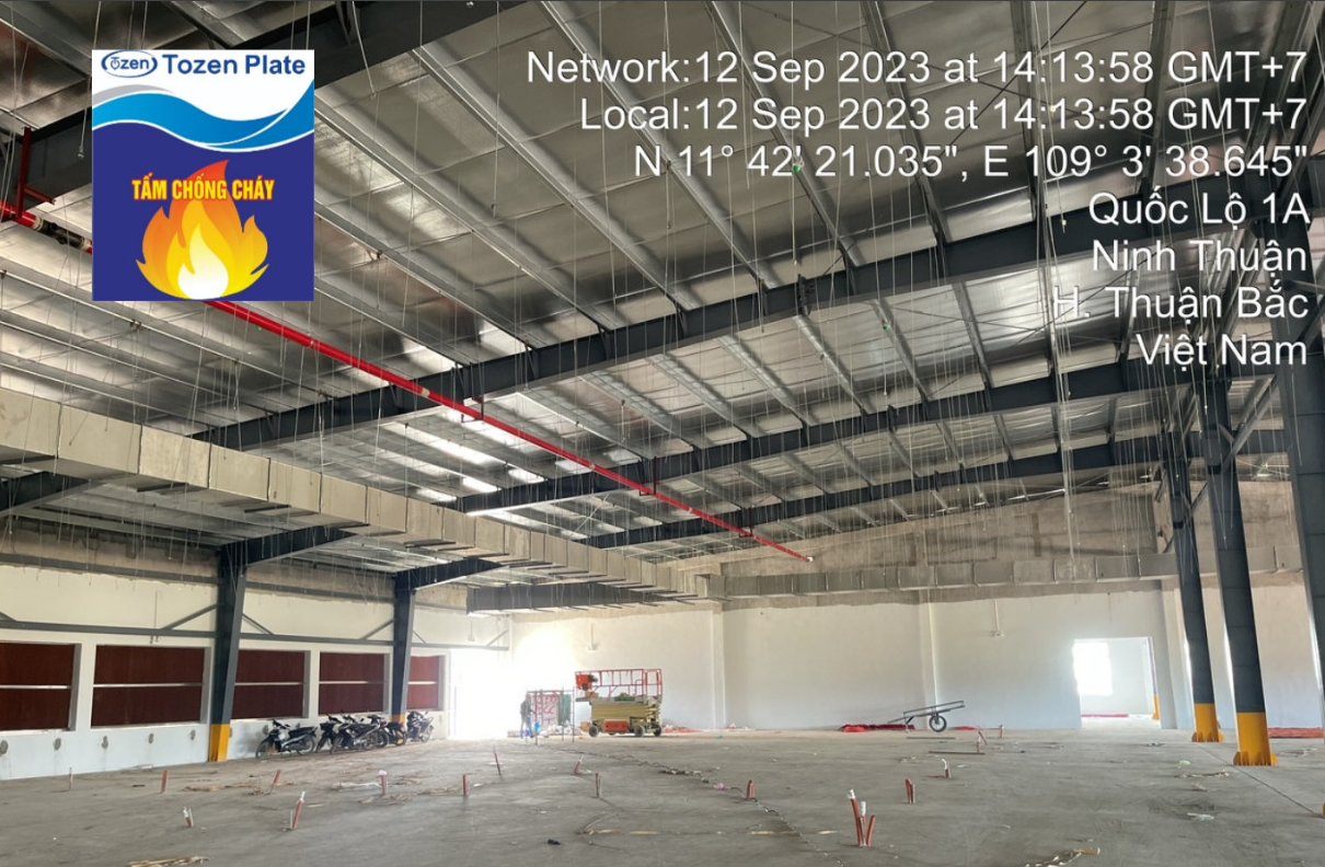 Tấm cách nhiệt chống cháy Tozen: Đa ứng dụng, nâng cao hiệu quả phòng cháy - 1