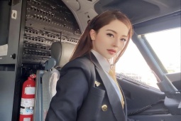 Làm đẹp - "Cơ trưởng đẹp nhất lịch sử hàng không" đời thực cao trên 1m70, xinh như tiên giáng trần