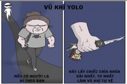 Cười 24H - Vũ khí bí mật khi có người lạ bám theo