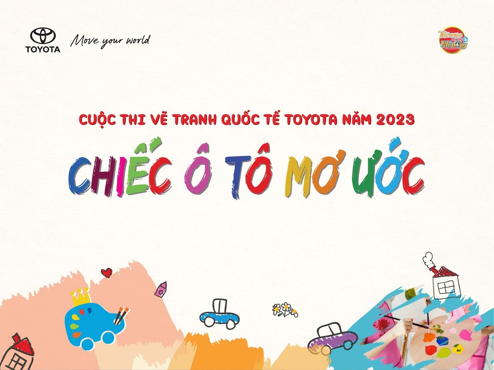 Toyota tiếp tục mang cuộc thi vẽ tranh “Chiếc ô tô mơ ước” đến với trẻ em Việt Nam - 1