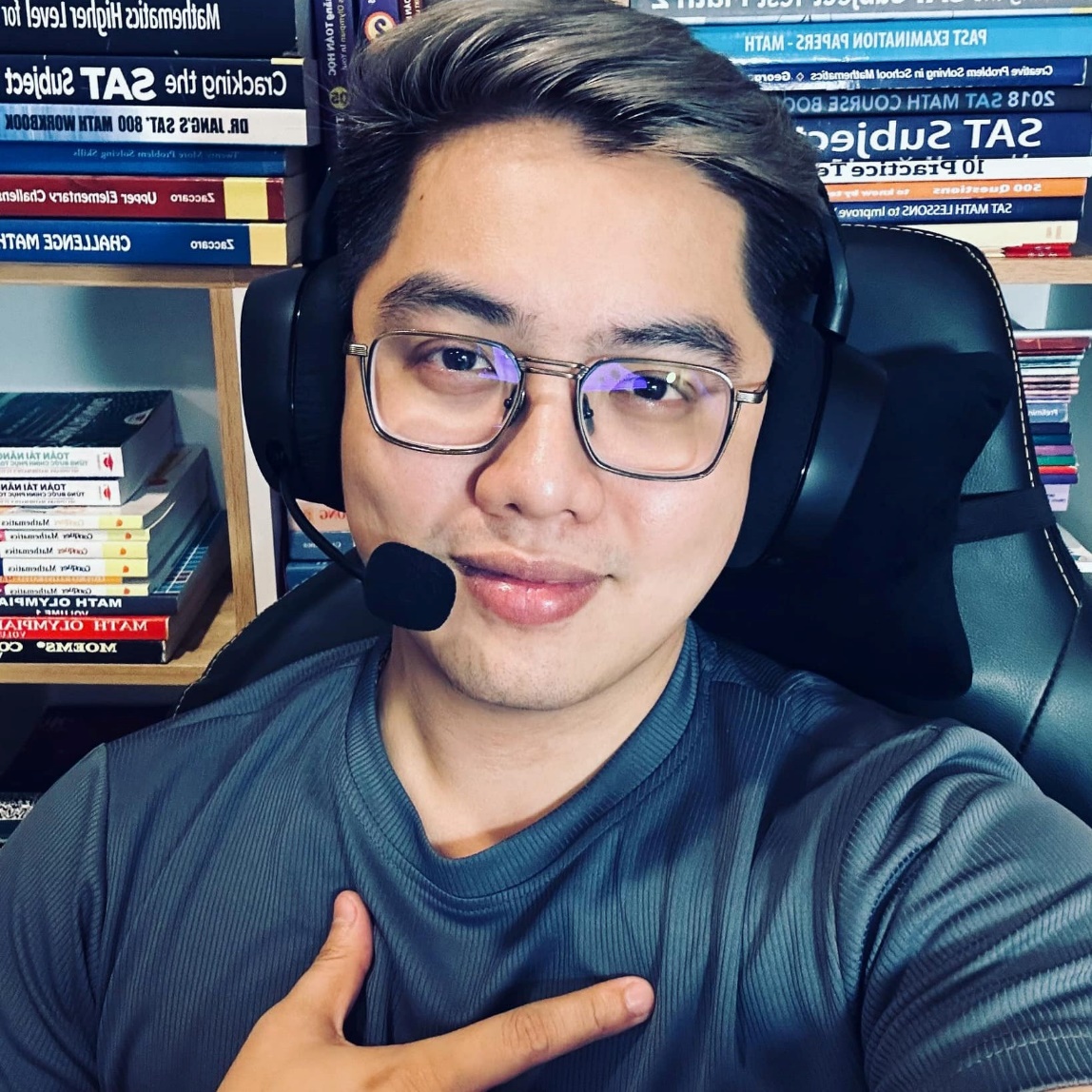 Lời khuyên của thầy Bình Mathlish giúp học sinh chinh phục tri thức Toán bằng tiếng Anh - 2