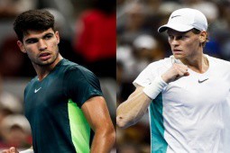 Video tennis Alcaraz - Sinner: Vùi dập set 2, hẹn đấu Medvedev (China Open)