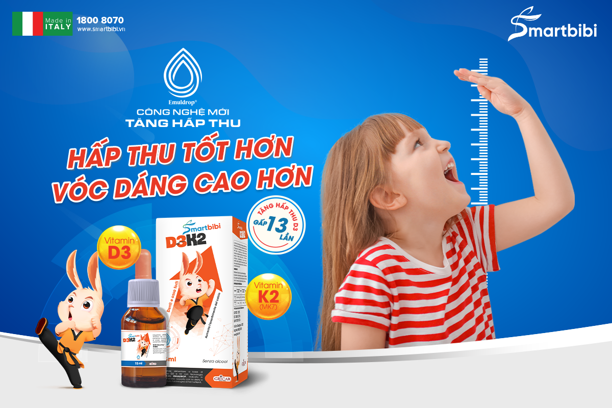 Bí ẩn công nghệ tăng hấp thu mới trong sản phẩm bổ sung D3K2 của trẻ - 2