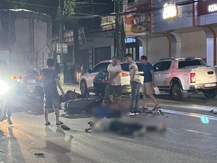 Hiện trường vụ tai nạn