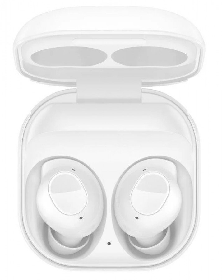 2 màu của tai nghe không dây Galaxy Buds FE.