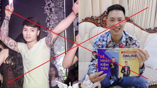 Khá Bảnh (trái), Huấn Hoa Hồng có nhiều video phản cảm