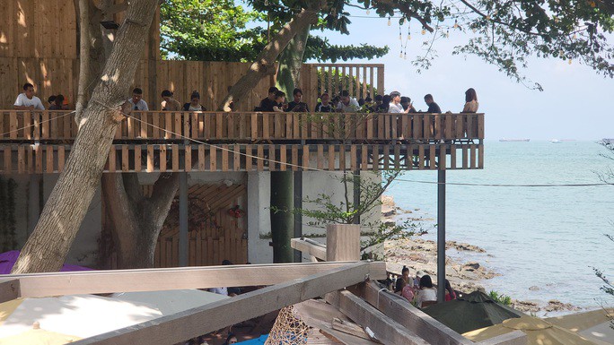 Một công trình vi phạm đất đai, xây dựng trên tuyến đường Trần Phú, TP Vũng Tàu