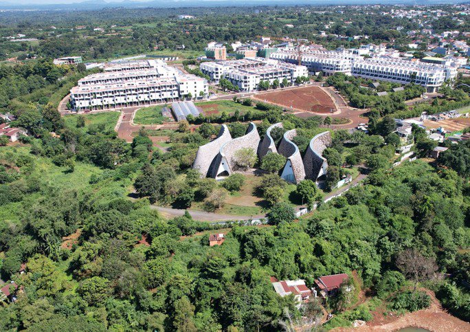 Khu vực giáp ranh với dự án của Công ty Trung Nguyên